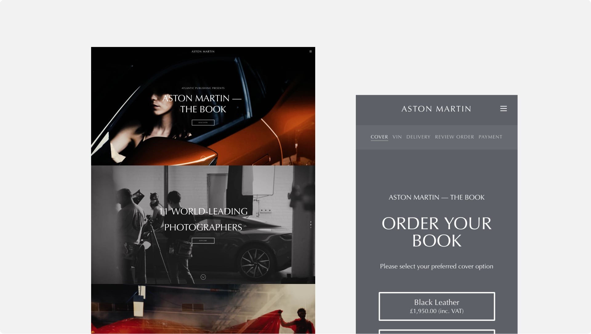 Shifting Aston Martin's ecommerce experience up a gear