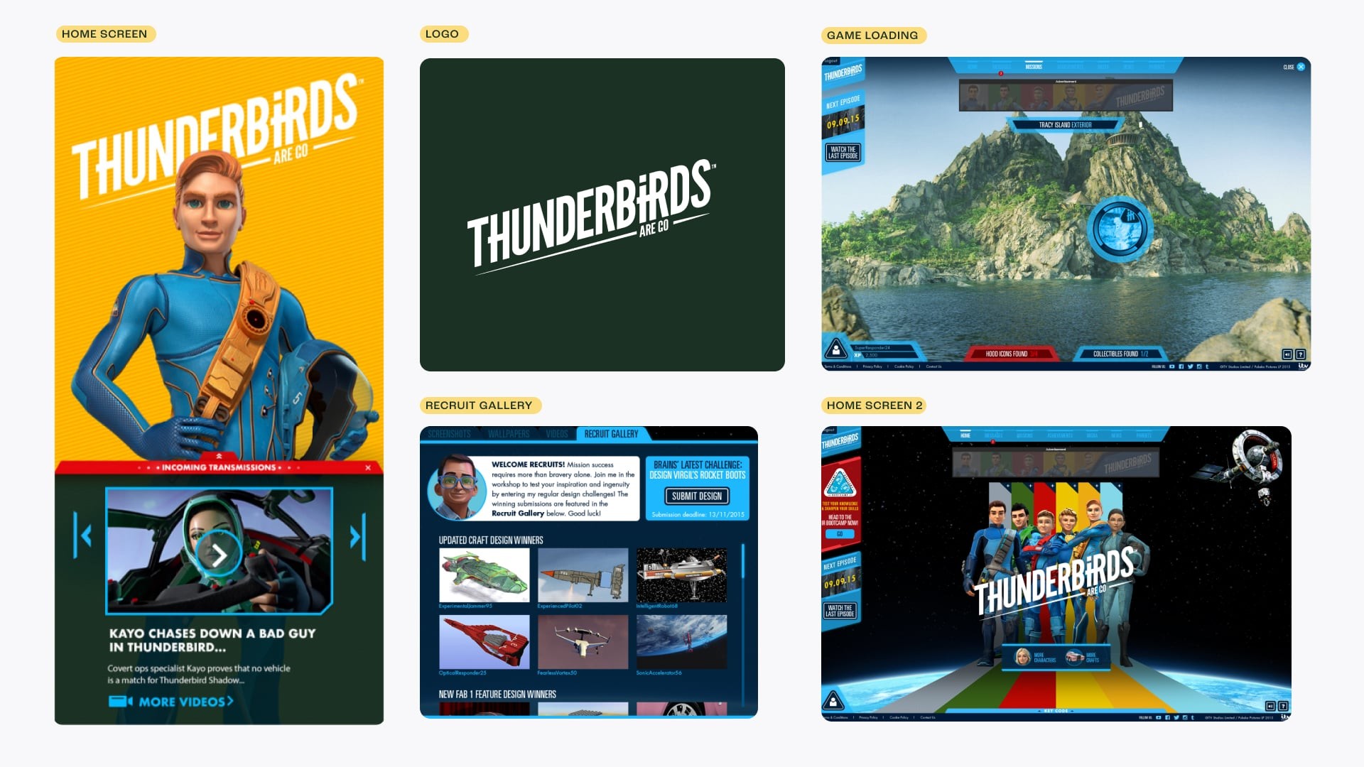 A digital launch pad for Thunderbirds