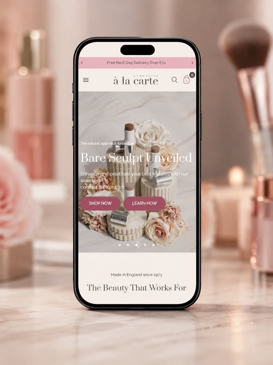 Giving Cosmetics à la Carte a beautiful new home